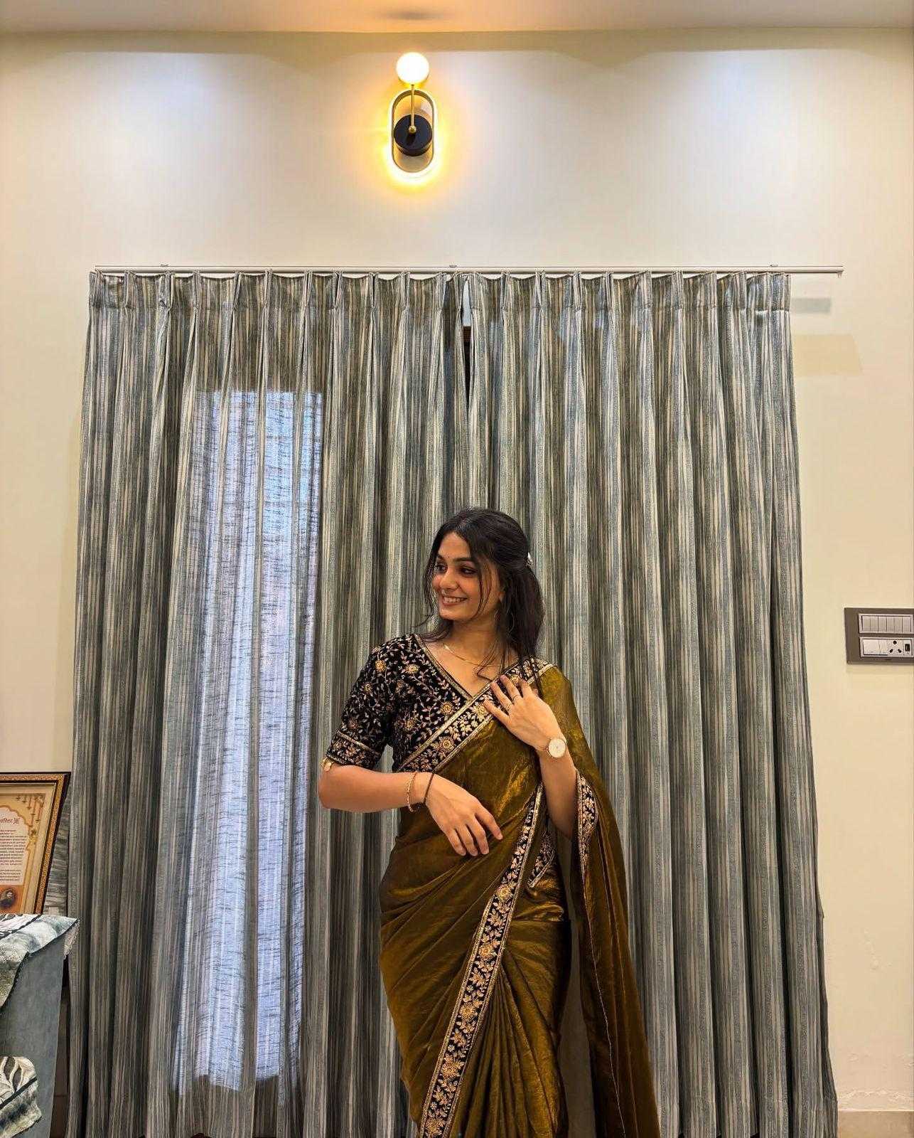 Ynf Satin Silk RIN134 NATASHA Silk Sarees Wedding Collections Wholesale Party Wear Silk Sarees Designer Silk Sarees Embroidered Silk Sarees Manufacturer