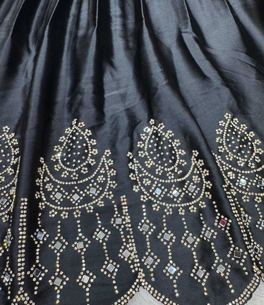 Ynf Satin Silk RIN162 326 Lehengas Wholesale Fancy Lehenga Floral Lehenga Mirror Work Lehenga Lehenga For Engagement Manufacturer