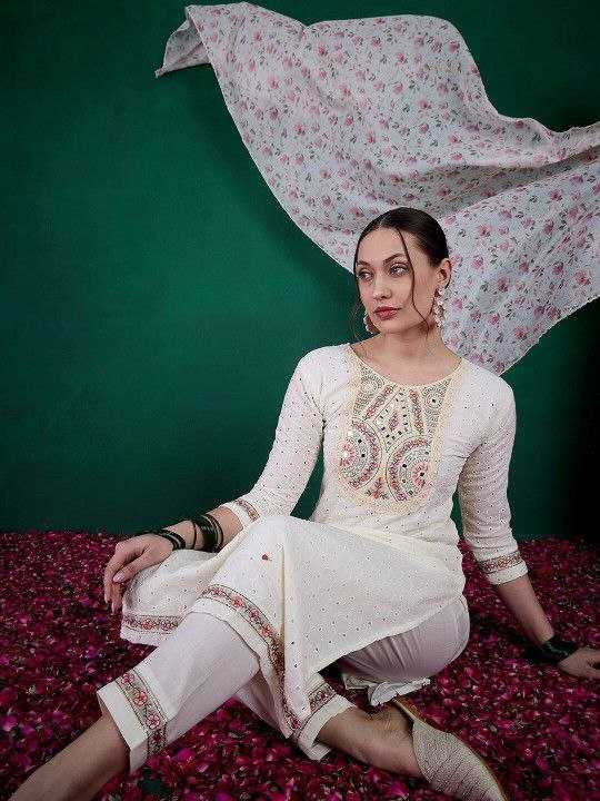 Ynf Schiffli KESH529 JANVI Suits & Dresses Wedding Collections Festive Collections Wholesale Embroidery Suits Cotton Suits Wedding Outfits Manufacturer