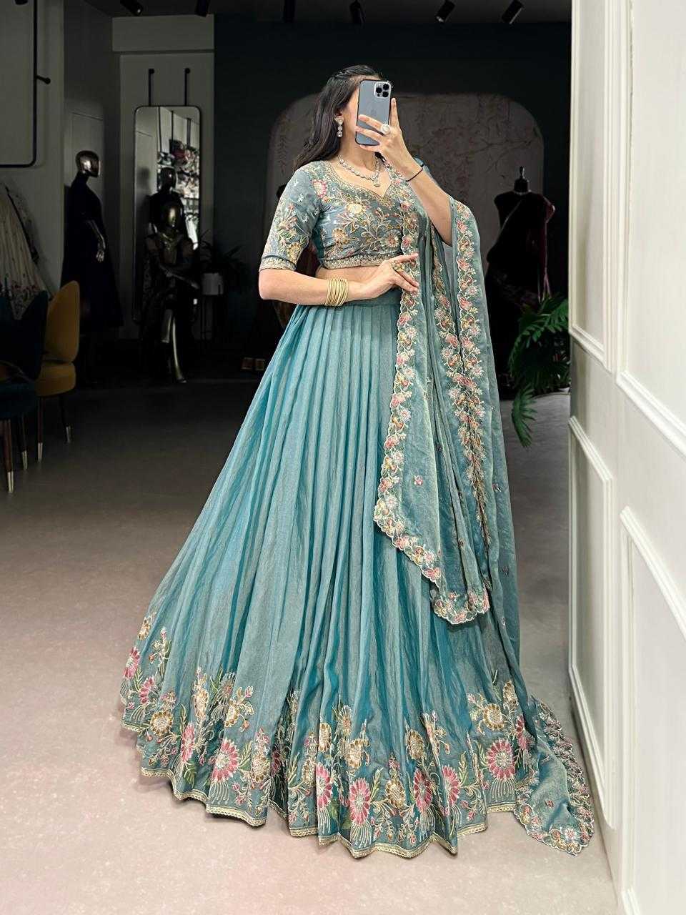Ynf Shimmer silk KESH134 1450 Lehengas Wholesale Designer Lehenga Choli Manufacturer