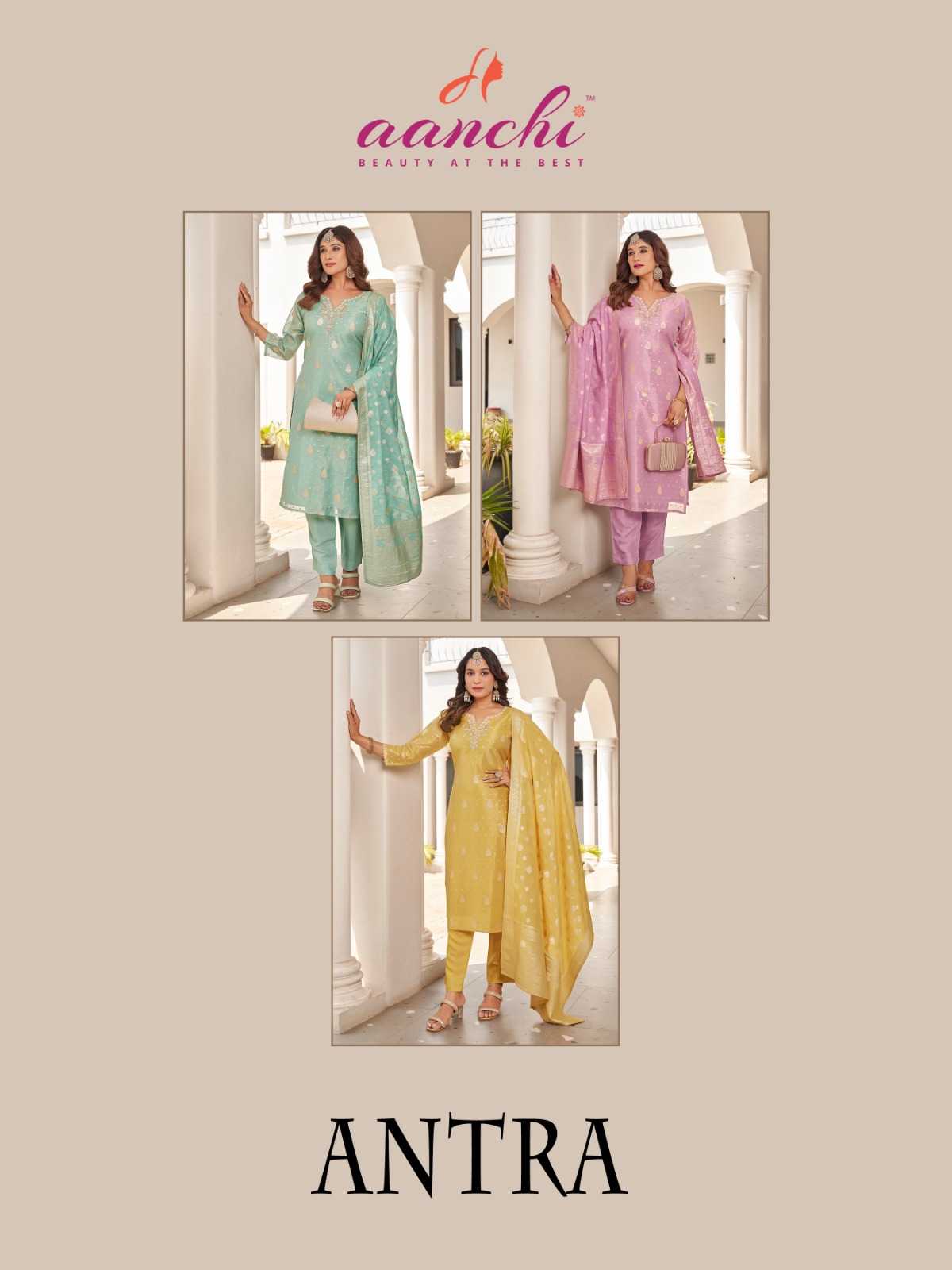 Ynf Shimmer silk RIN190 Setwise Collections Wholesale Kurtis Catalogs Manufacturer