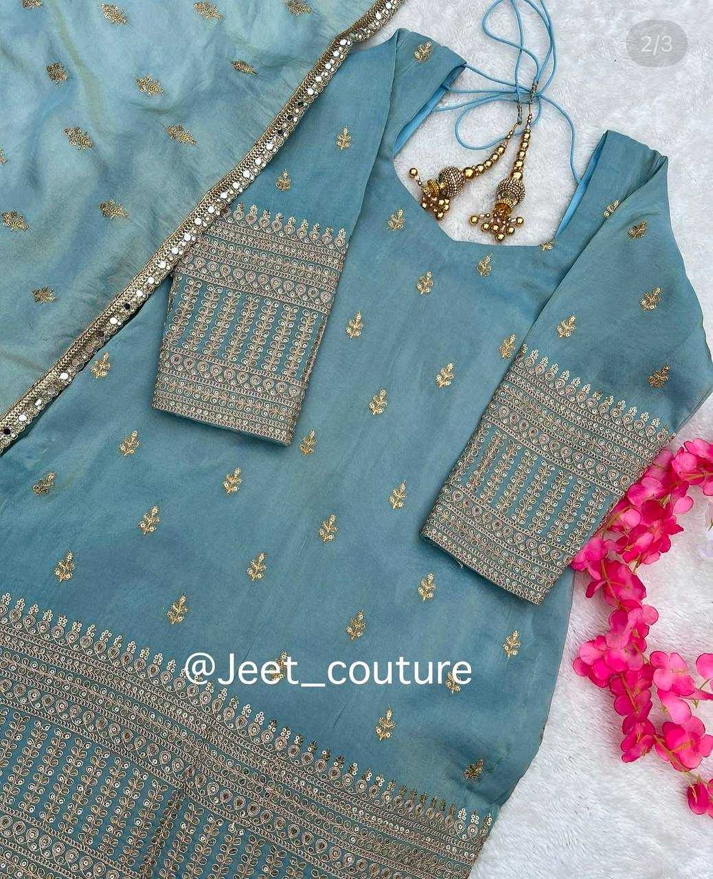 Ynf Silk KESH523 059 Suits & Dresses Wholesale Sharara Salwar Suits Embroidery Suits Party wear suits Manufacturer