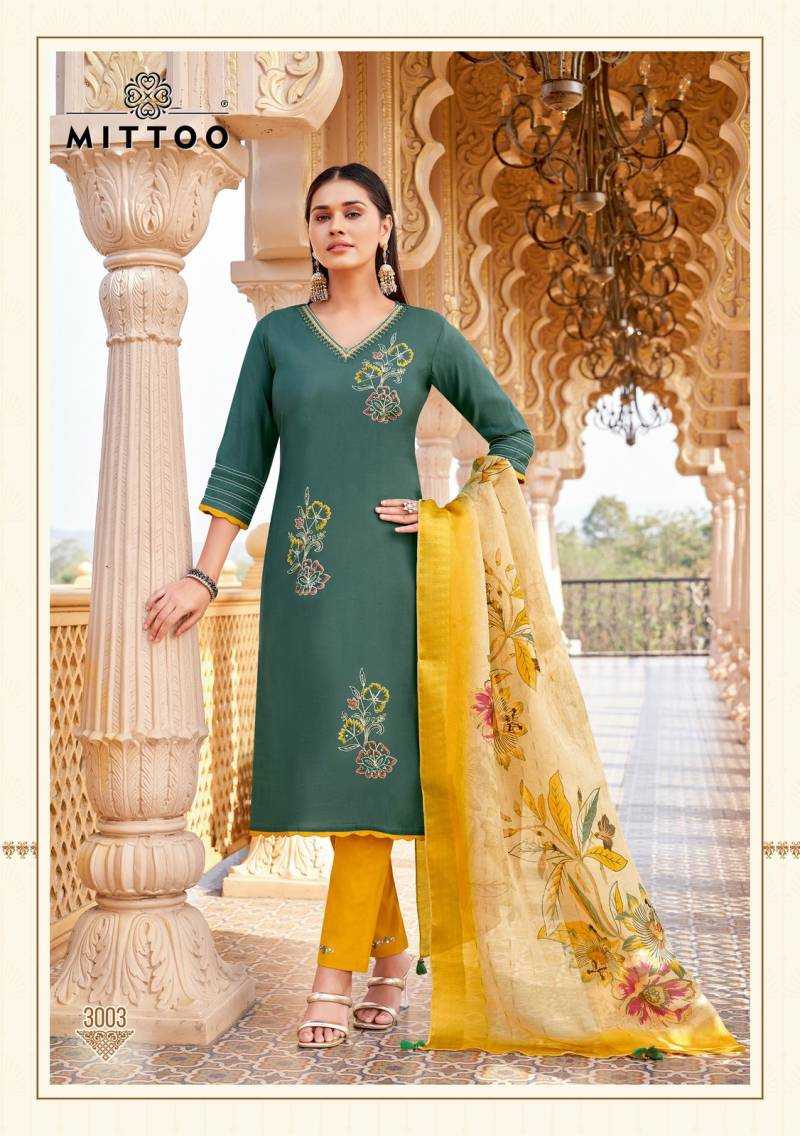Ynf Silk RIN190 MITTOO-Ayushi Setwise Collections Wholesale Kurtis Catalogs Manufacturer