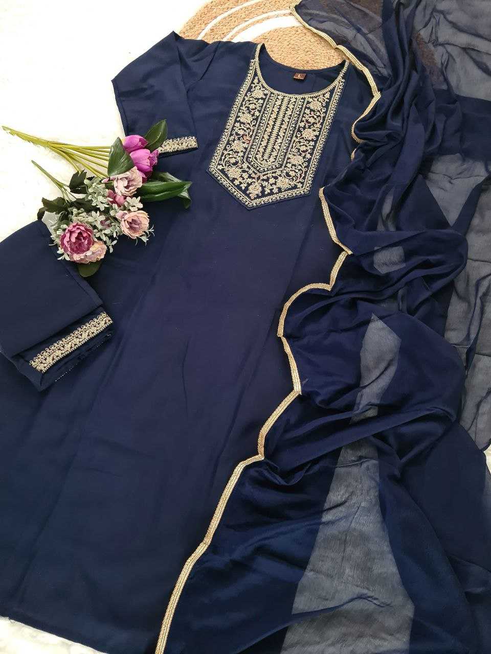 Ynf Slub Reyon KESH529 629 Suits & Dresses Wedding Collections Festive Collections Wholesale Ladies Suits Embroidery Suits Wedding Outfits Manufacturer