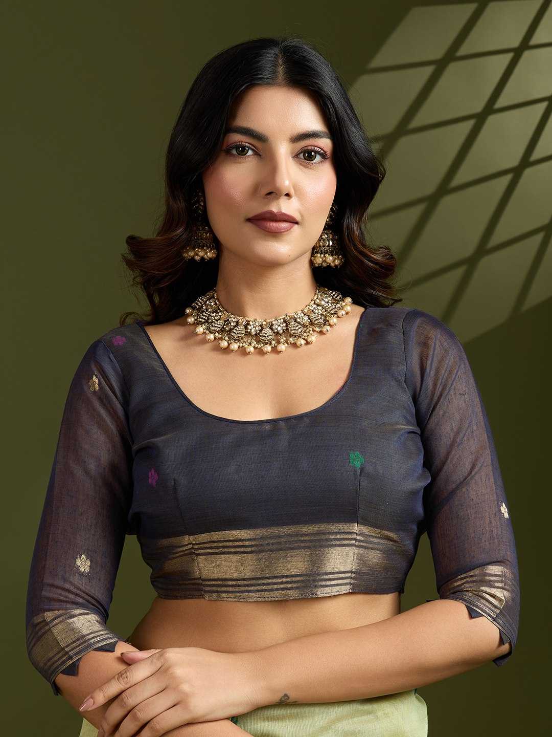 Ynf Soft Cotton KESH532 MUGA COTTON PAITHANI Sarees Wholesale Cotton Sarees Zari Sarees Manufacturer