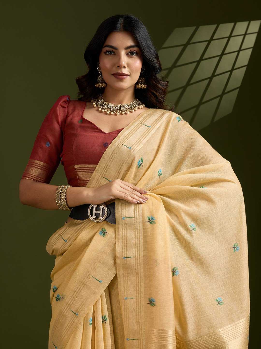 Ynf Soft Cotton KESH532 MUGA COTTON PAITHANI Sarees Wholesale Cotton Sarees Zari Sarees Manufacturer