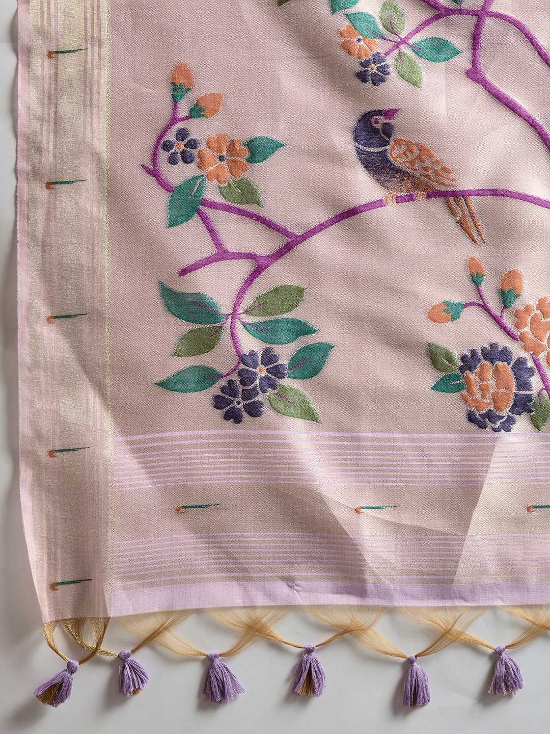 Ynf Soft Cotton KESH532 MUGA COTTON PAITHANI Sarees Wholesale Cotton Sarees Zari Sarees Manufacturer