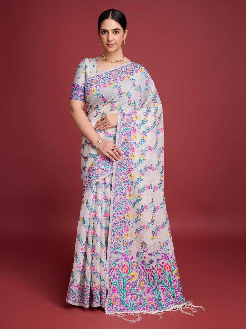 Ynf Soft Cotton Silk RIN113 JAAL Silk Sarees Festive Collections Wholesale Designer Silk Sarees Cotton Silk Sarees Onam Collections Manufacturer
