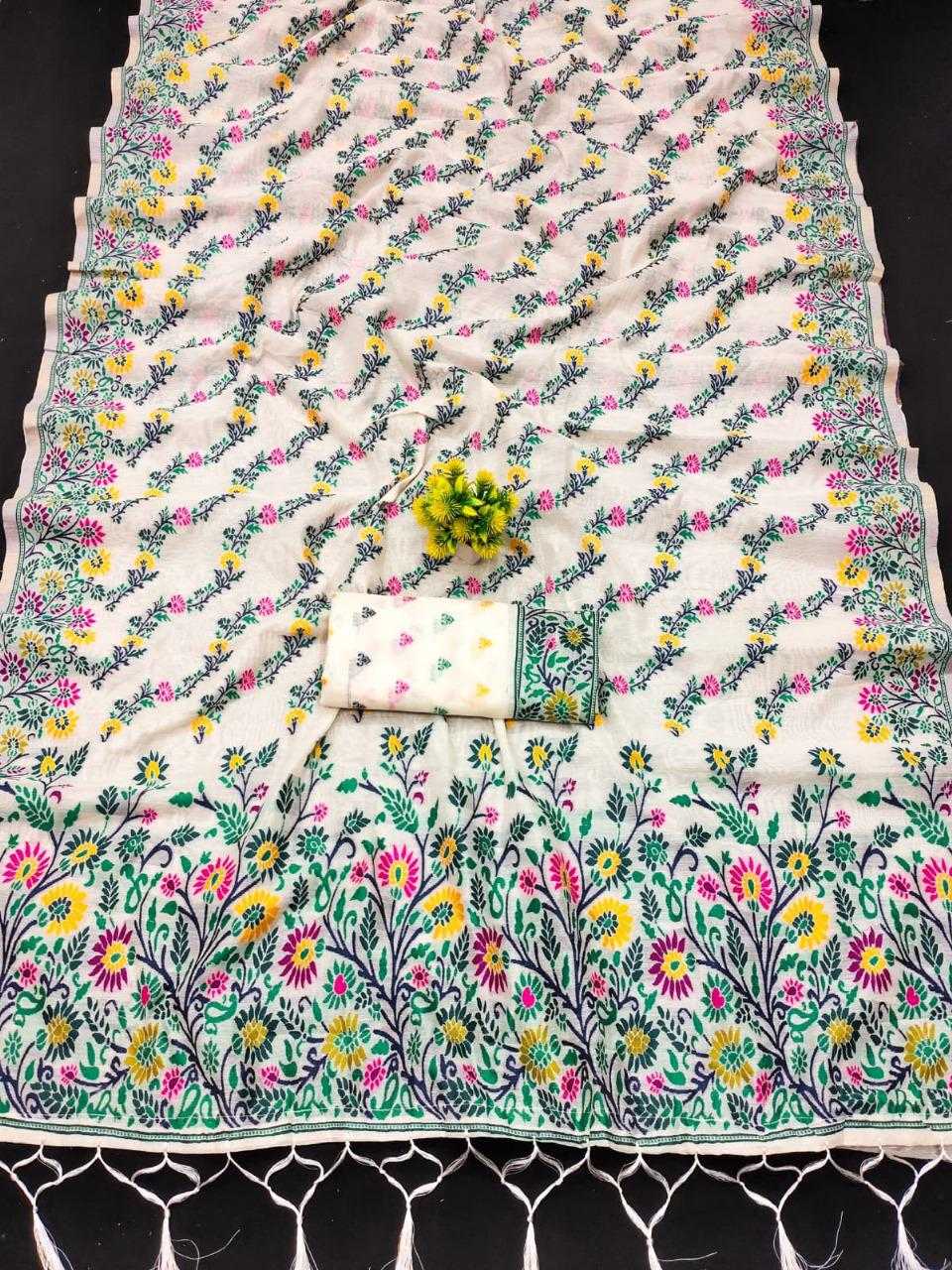 Ynf Soft Cotton Silk RIN113 JAAL Silk Sarees Festive Collections Wholesale Designer Silk Sarees Cotton Silk Sarees Onam Collections Manufacturer