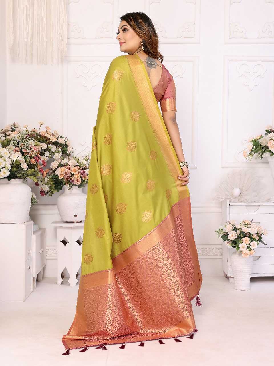 Ynf Soft Silk RIN144 vardhman Silk Sarees Wholesale Soft Silk Sarees Designer Silk Sarees Zari Border Silk Sarees Manufacturer