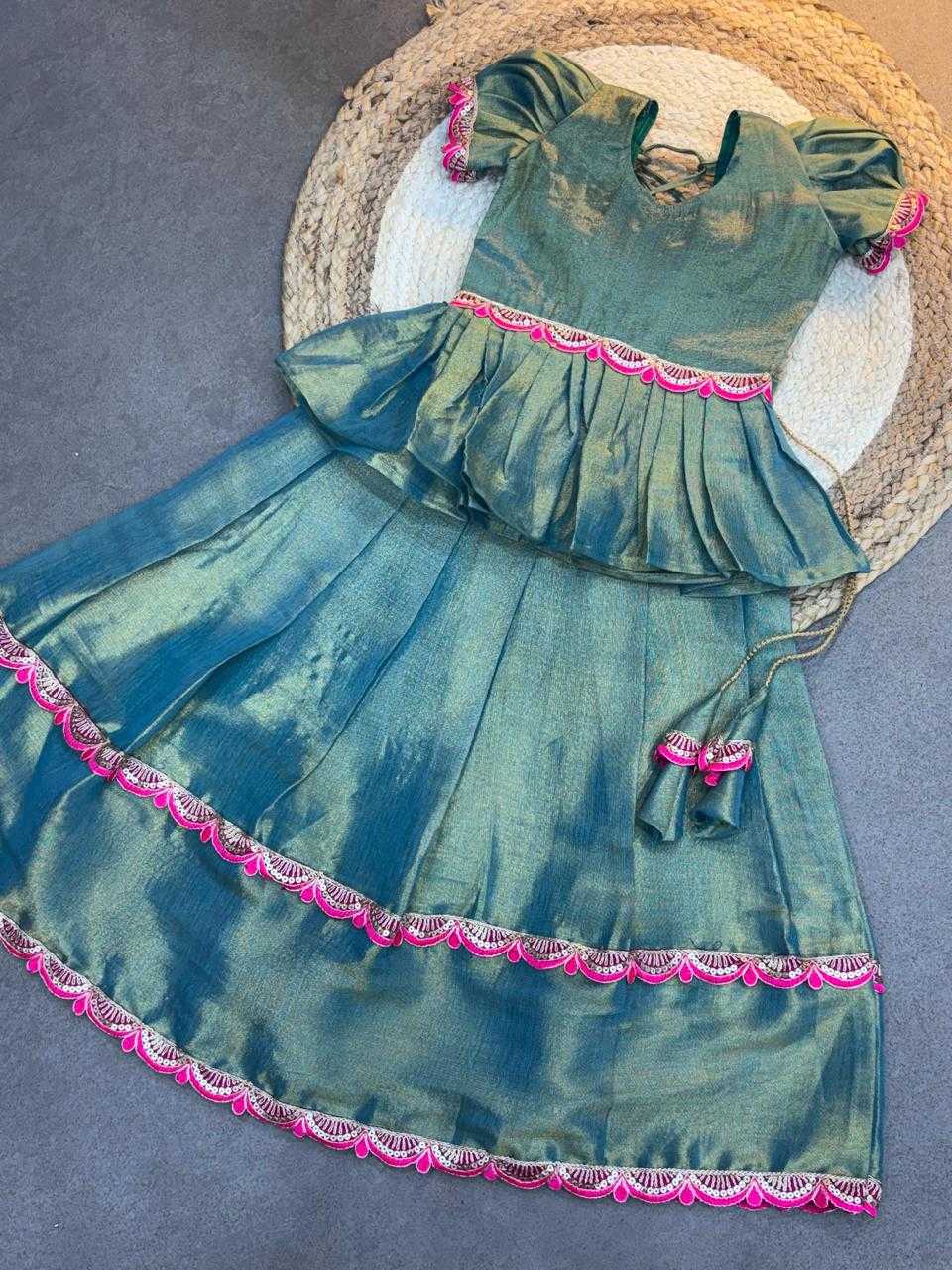 Ynf Soft Silk RIN235 FALCO Kids Wear Wholesale Kids Lehenga Kids Lehenga Choli Baby Girl Lehenga Manufacturer