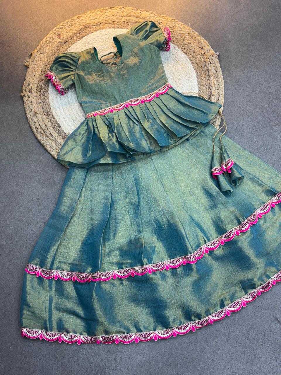 Ynf Soft Silk RIN235 FALCO Kids Wear Wholesale Kids Lehenga Kids Lehenga Choli Baby Girl Lehenga Manufacturer