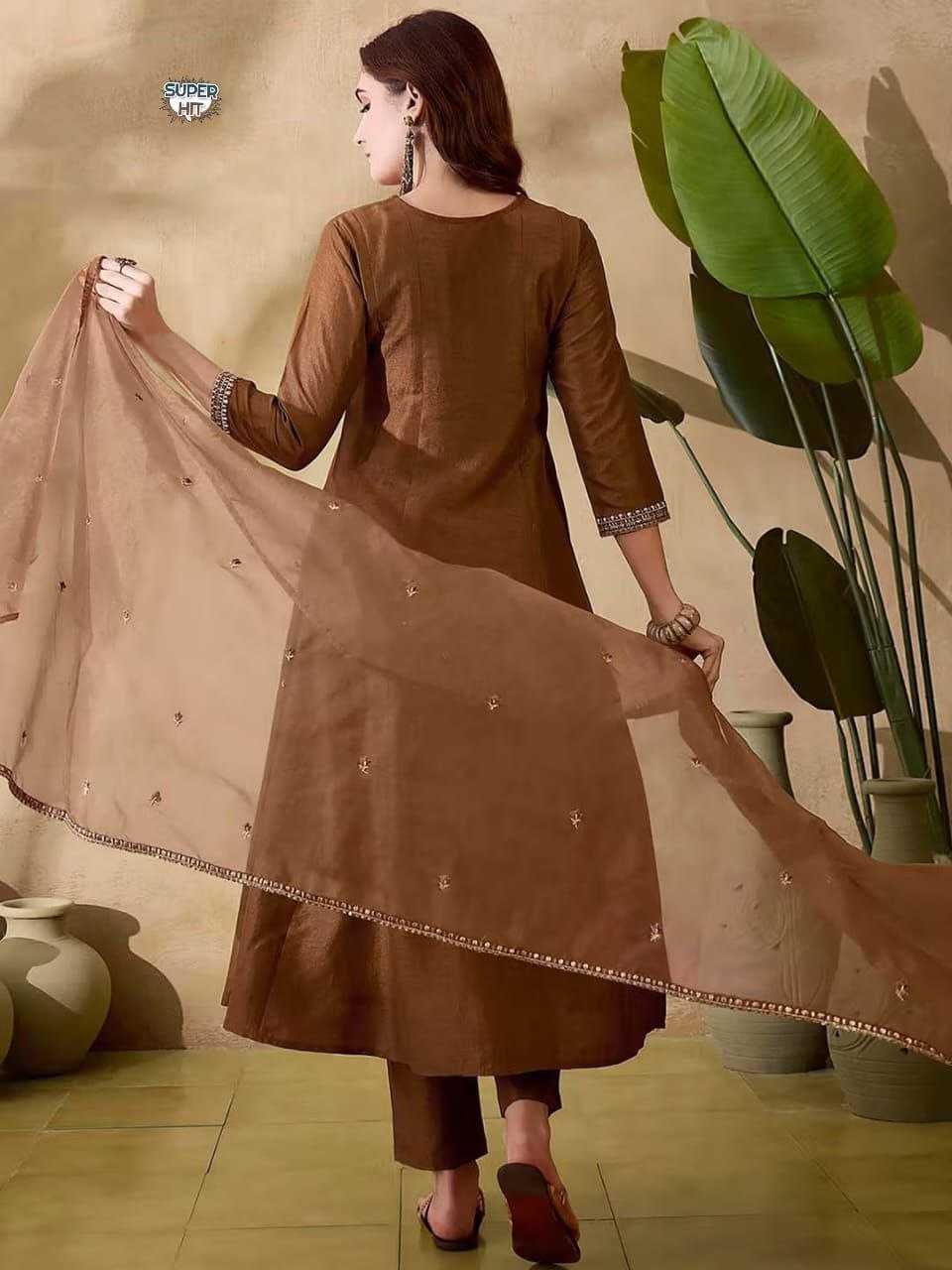 Ynf Soft Vichitra KESH536 CODING HEVAY Suits & Dresses Wholesale Ladies Suits Embroidery Suits Designer Suits Manufacturer