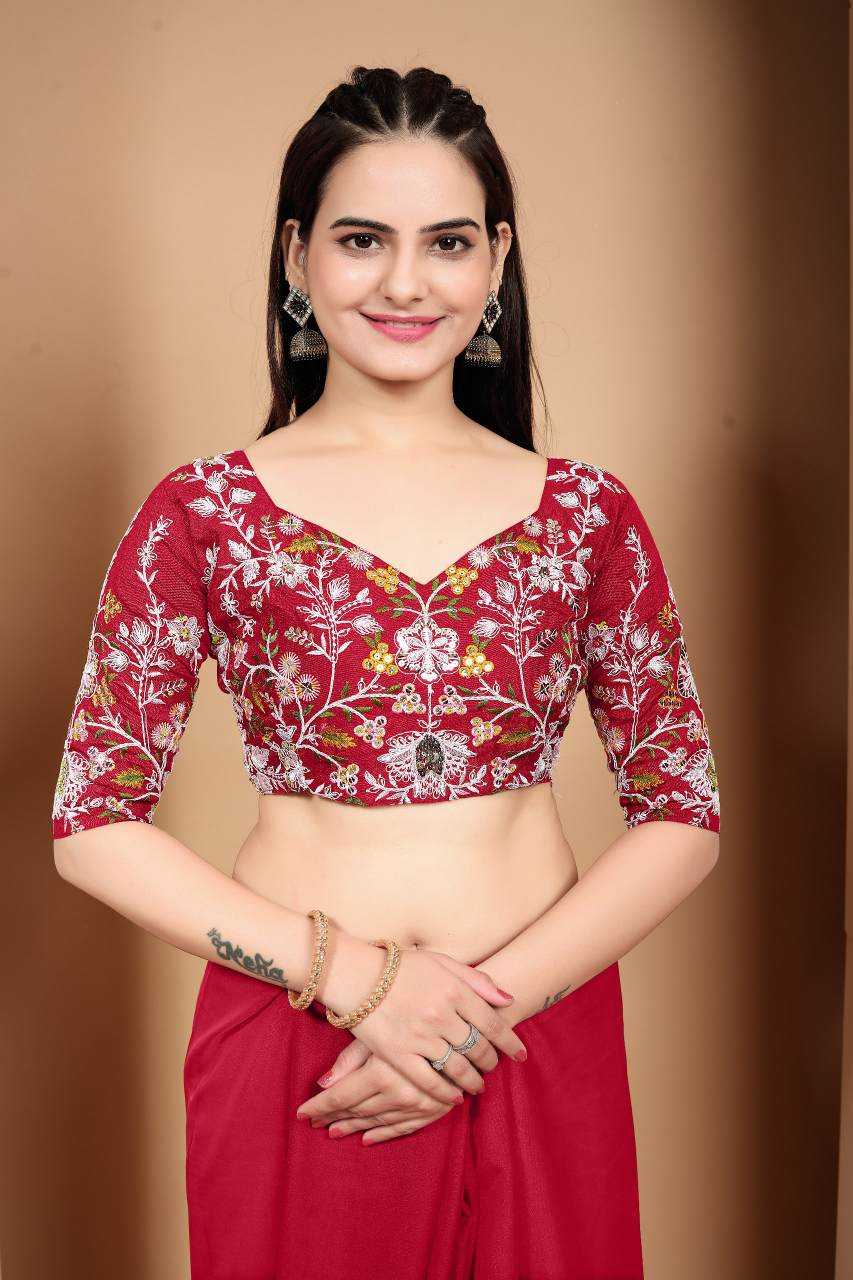 Ynf Tabby Silk Organza RIN188 Sallar Silk Sarees Wedding Collections Wholesale Embroidered Silk Sarees Sangeet Outfits Manufacturer