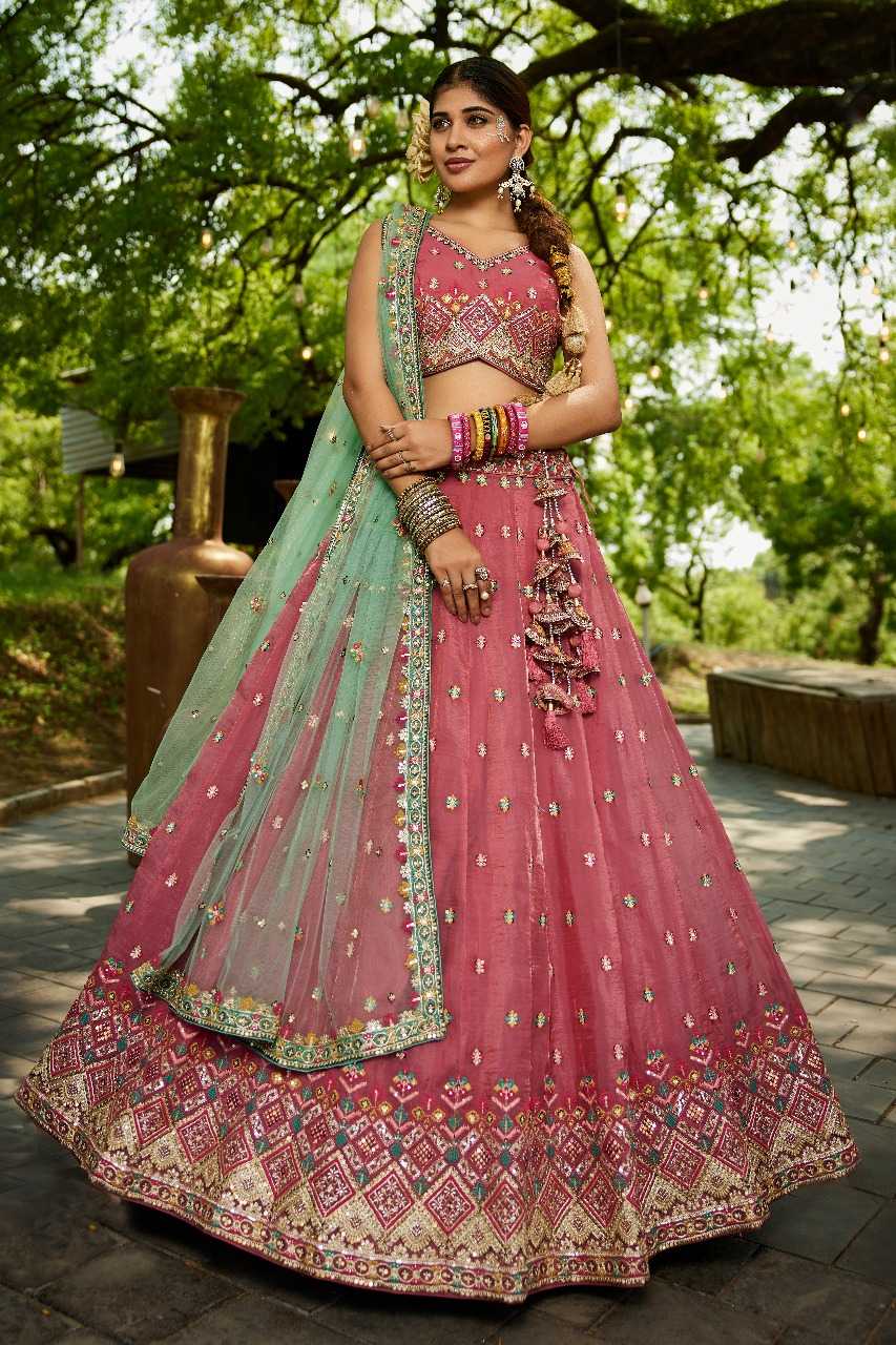 Ynf Tissue RIN197 3025 Lehengas Wholesale Designer Lehenga Fancy Lehenga Bridal Lehenga Manufacturer