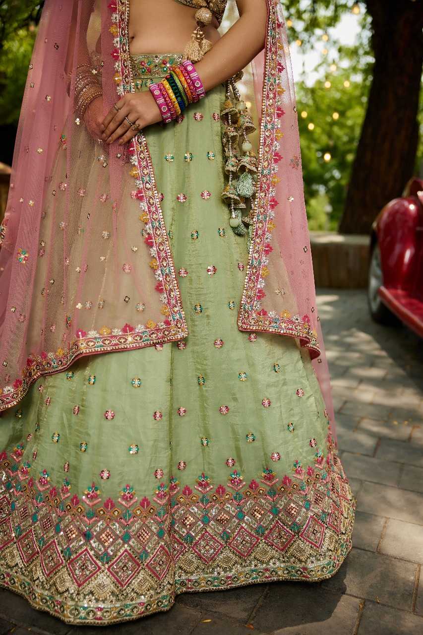 Ynf Tissue RIN197 3025 Lehengas Wholesale Designer Lehenga Fancy Lehenga Bridal Lehenga Manufacturer