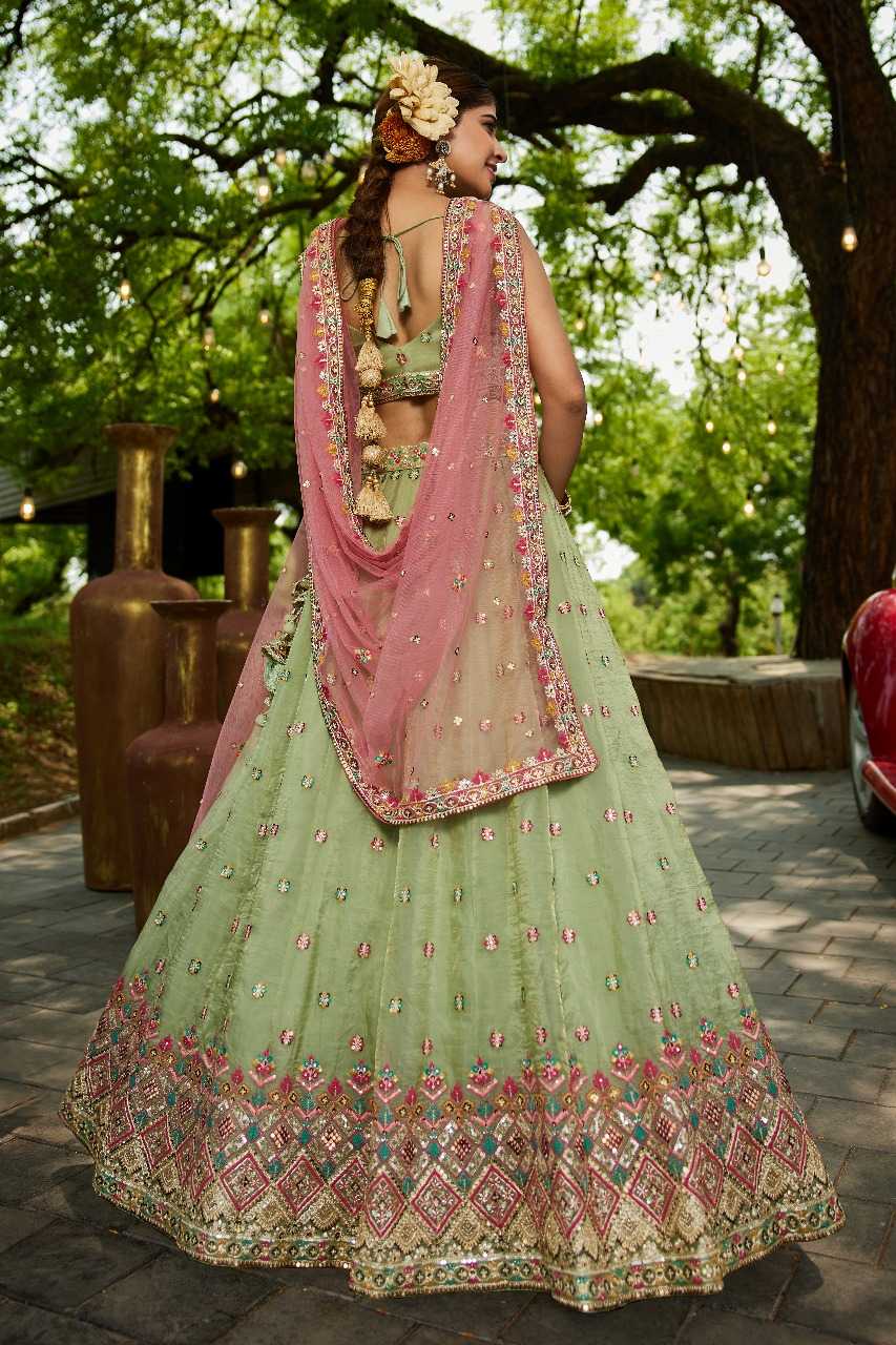 Ynf Tissue RIN197 3025 Lehengas Wholesale Designer Lehenga Fancy Lehenga Bridal Lehenga Manufacturer