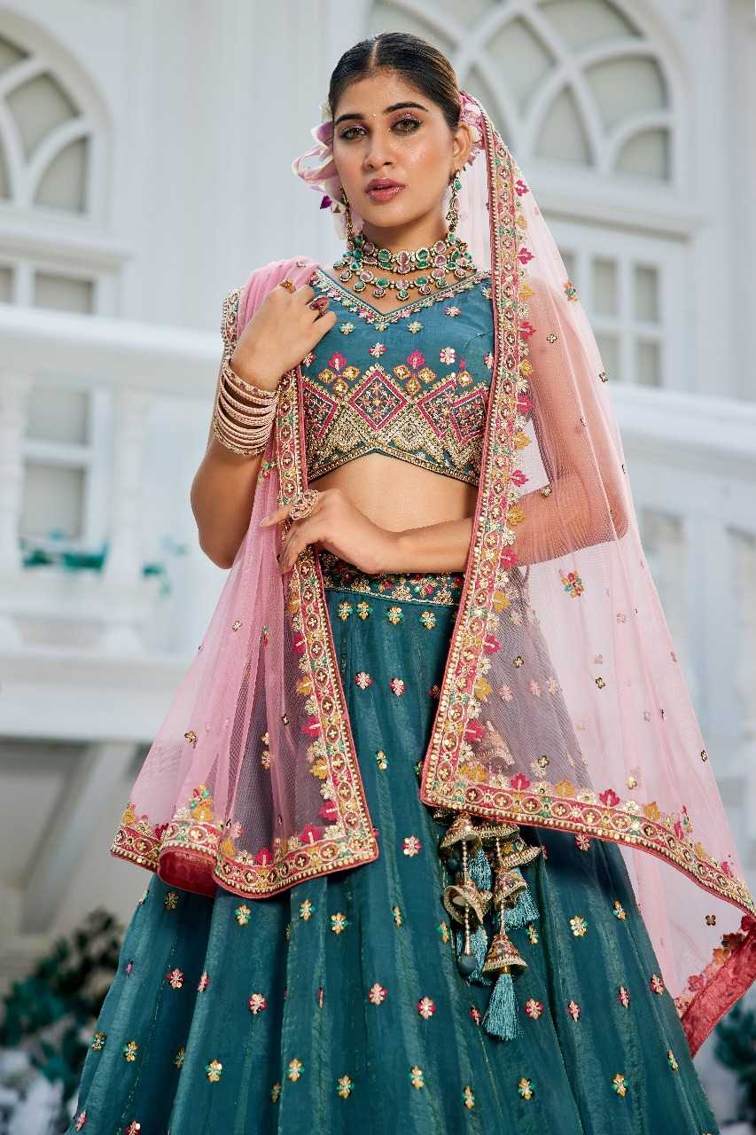 Ynf Tissue RIN197 3025 Lehengas Wholesale Designer Lehenga Fancy Lehenga Bridal Lehenga Manufacturer