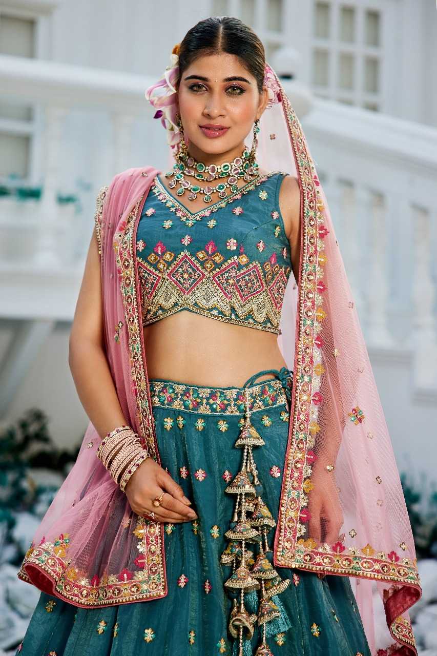 Ynf Tissue RIN197 3025 Lehengas Wholesale Designer Lehenga Fancy Lehenga Bridal Lehenga Manufacturer