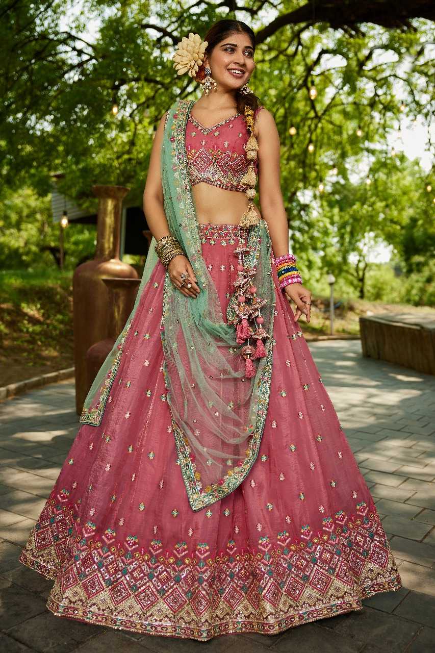 Ynf Tissue RIN197 3025 Lehengas Wholesale Designer Lehenga Fancy Lehenga Bridal Lehenga Manufacturer