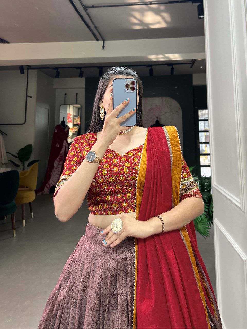 Ynf Tussar Silk KESH511 Tulsi Lehengas Festive Collections Wholesale Designer Lehenga Navratri Chaniya Choli Manufacturer