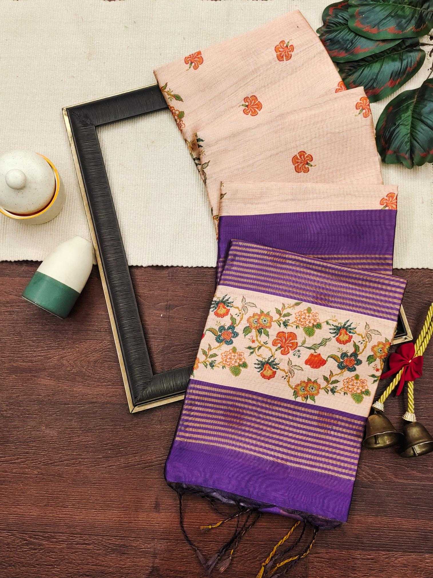 Ynf Tussar Silk KESH532 SHELI FULL Sarees Wholesale Fancy Sarees Zari Border Sarees Tussar Sarees Manufacturer