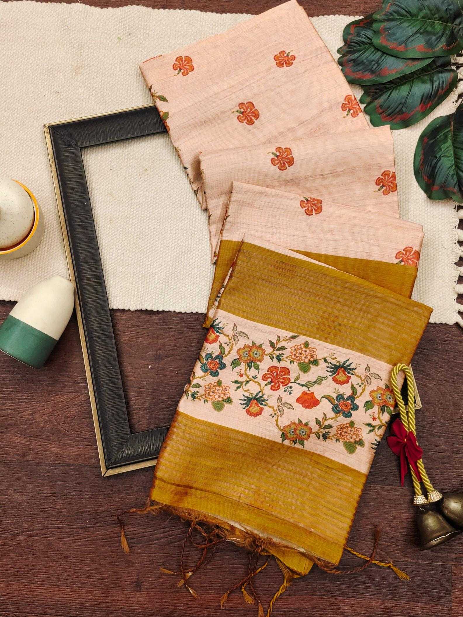 Ynf Tussar Silk KESH532 SHELI FULL Sarees Wholesale Fancy Sarees Zari Border Sarees Tussar Sarees Manufacturer