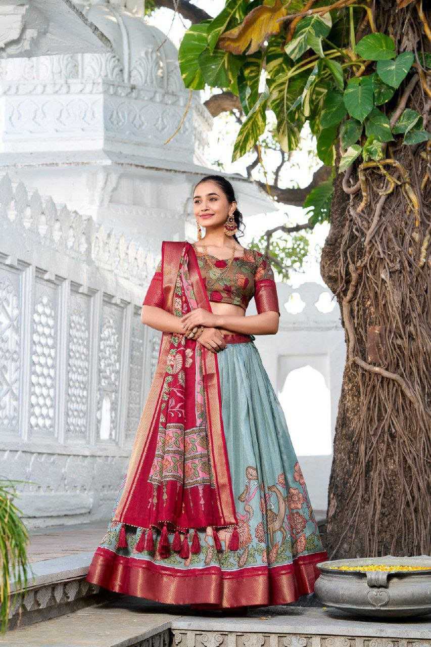 Ynf Tussar Silk RIN193 BANNO Lehengas Festive Collections Wholesale Designer Lehenga Choli Navratri Chaniya Choli Manufacturer