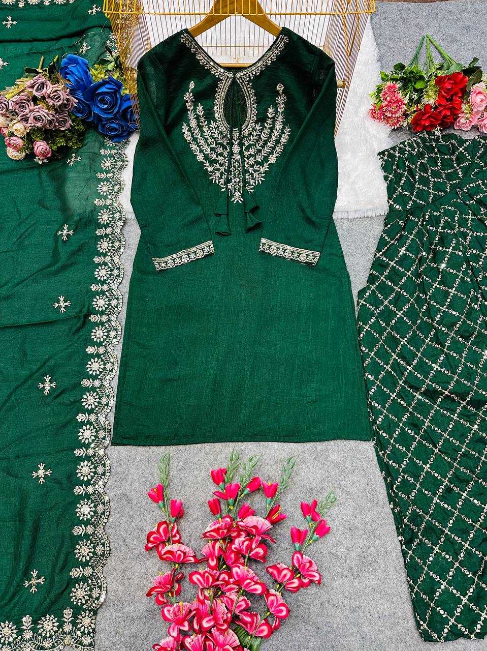 Ynf Vichitra Silk KESH523 068 Suits & Dresses Wholesale Embroidery Suits Ladies Silk Suit Party wear suits Manufacturer