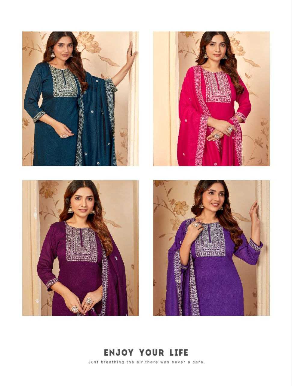 Ynf Vichitra Silk KESH529 1001 Suits & Dresses Wholesale Ladies Suits Embroidery Suits Party wear suits Manufacturer