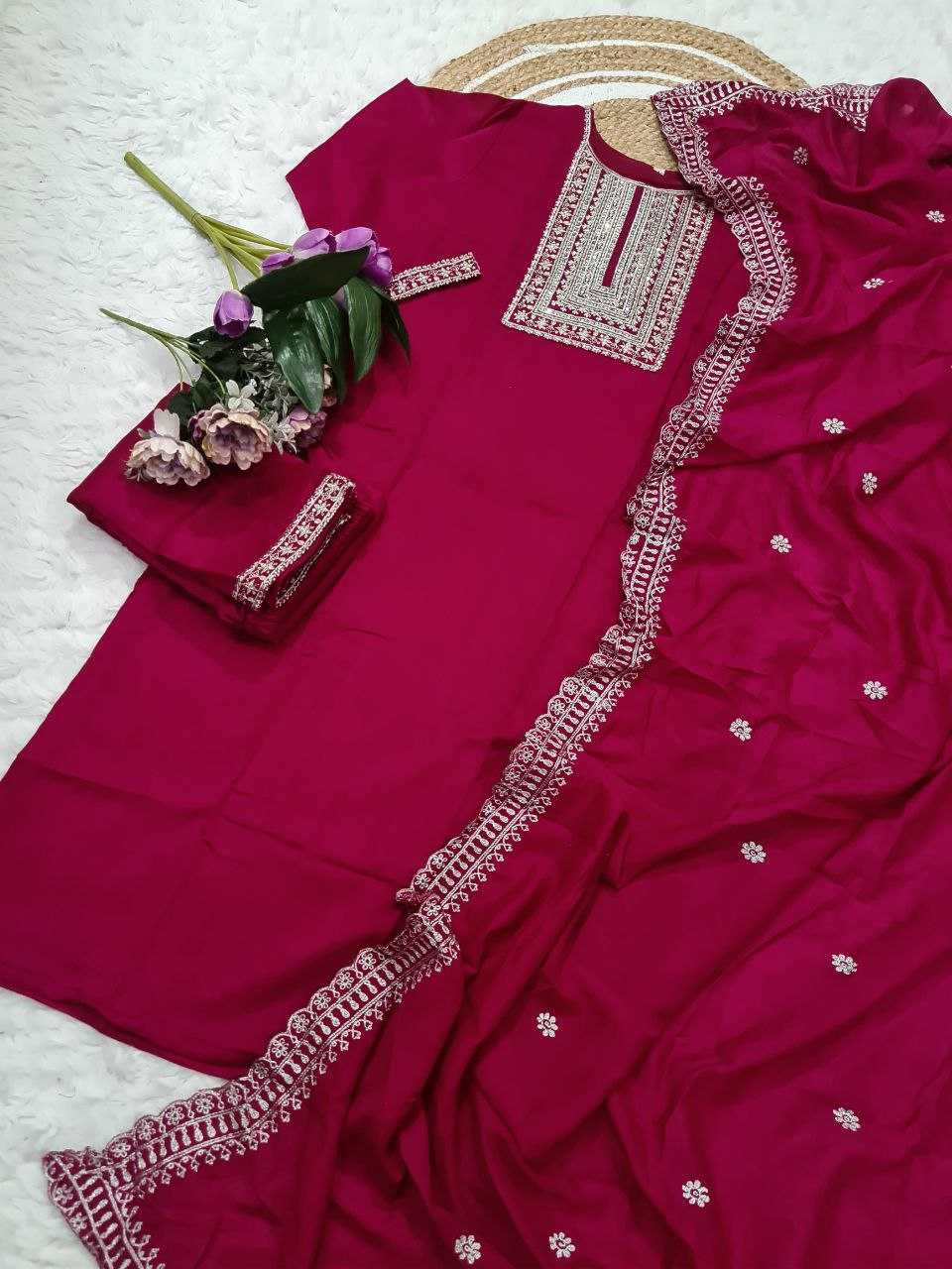 Ynf Vichitra Silk KESH529 1001 Suits & Dresses Wholesale Ladies Suits Embroidery Suits Party wear suits Manufacturer