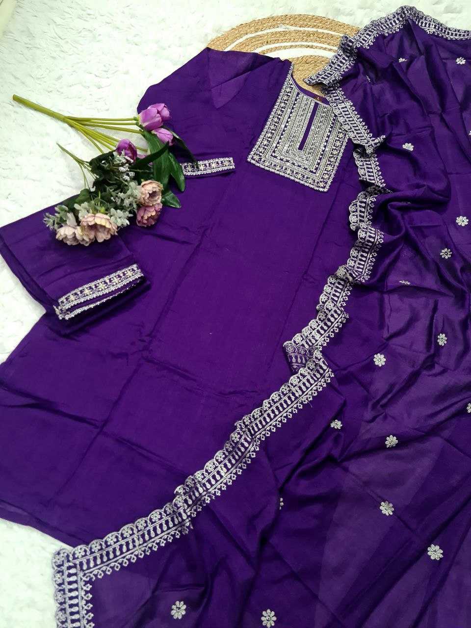 Ynf Vichitra Silk KESH529 1001 Suits & Dresses Wholesale Ladies Suits Embroidery Suits Party wear suits Manufacturer