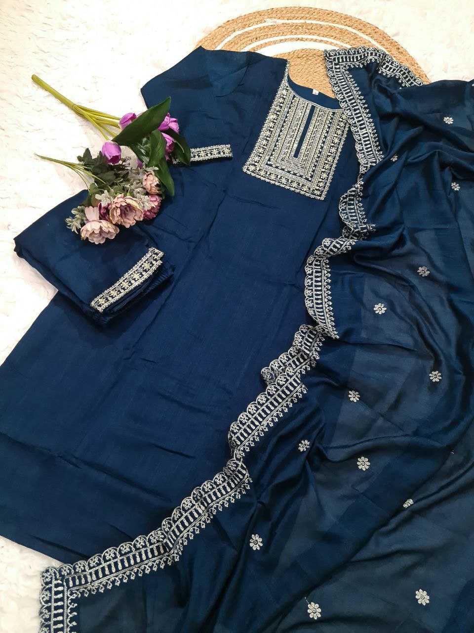 Ynf Vichitra Silk KESH529 1001 Suits & Dresses Wholesale Ladies Suits Embroidery Suits Party wear suits Manufacturer