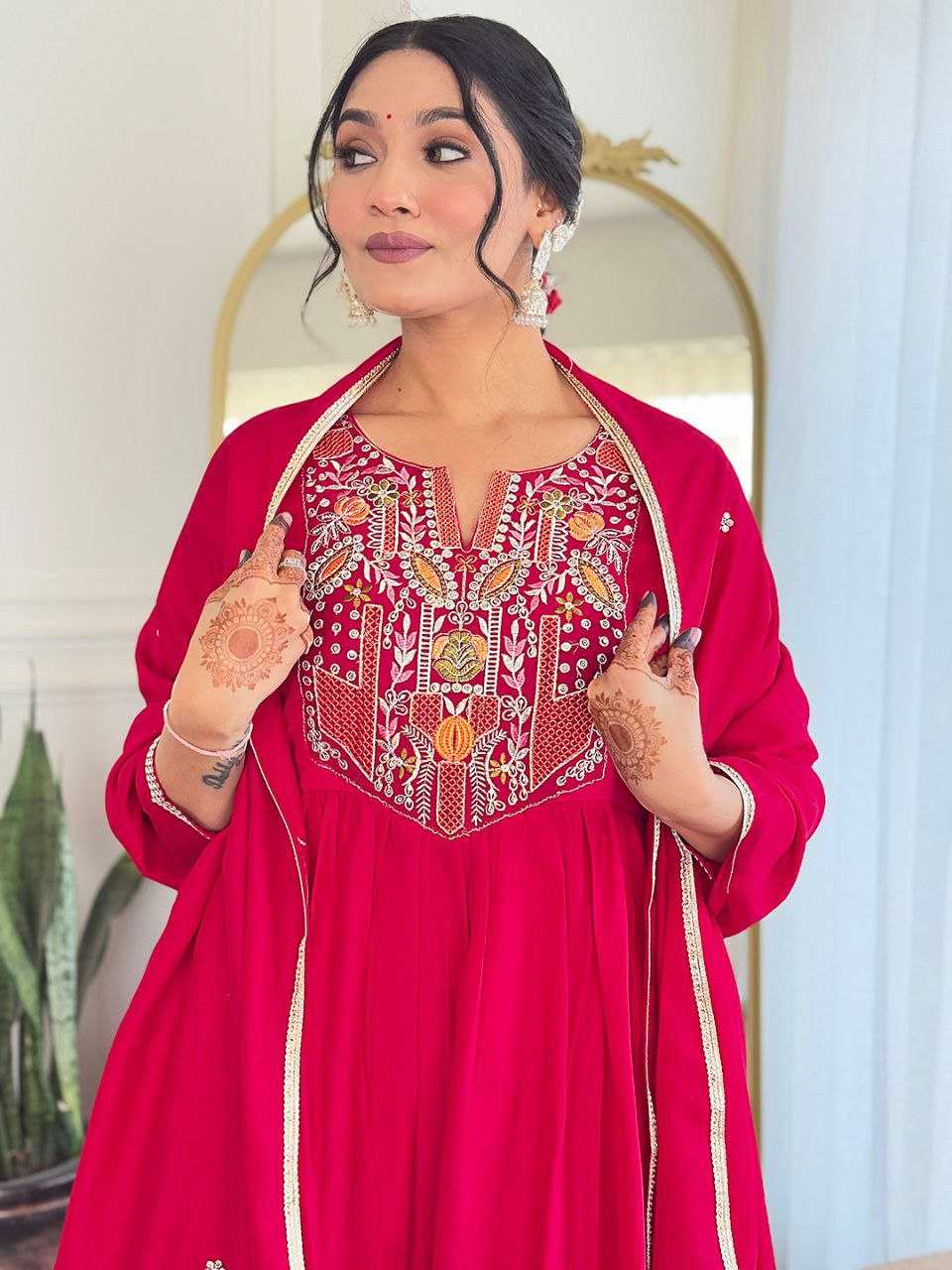 Ynf Vichitra Silk KESH529 643 Kurti Wholesale Casual Kurtis Festive Kurtis Party Wear Kurtis Kurtis With Bottom Embroidered Kurtis Manufacturer