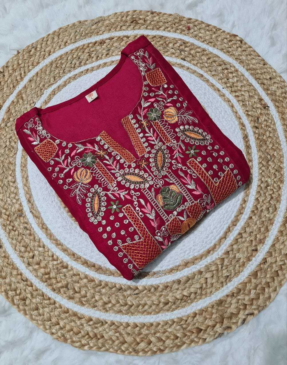 Ynf Vichitra Silk KESH529 643 Kurti Wholesale Casual Kurtis Festive Kurtis Party Wear Kurtis Kurtis With Bottom Embroidered Kurtis Manufacturer