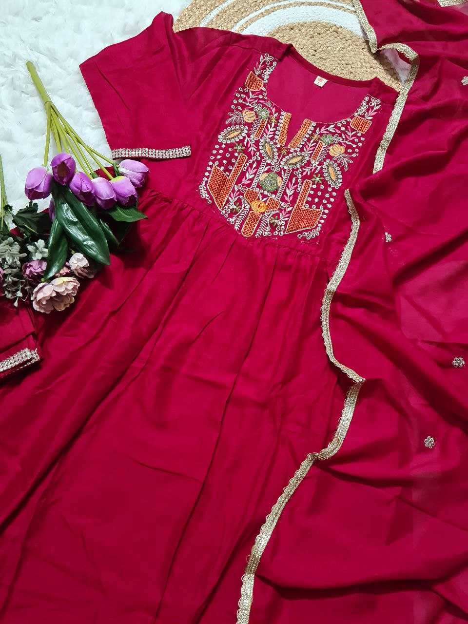 Ynf Vichitra Silk KESH529 643 Kurti Wholesale Casual Kurtis Festive Kurtis Party Wear Kurtis Kurtis With Bottom Embroidered Kurtis Manufacturer