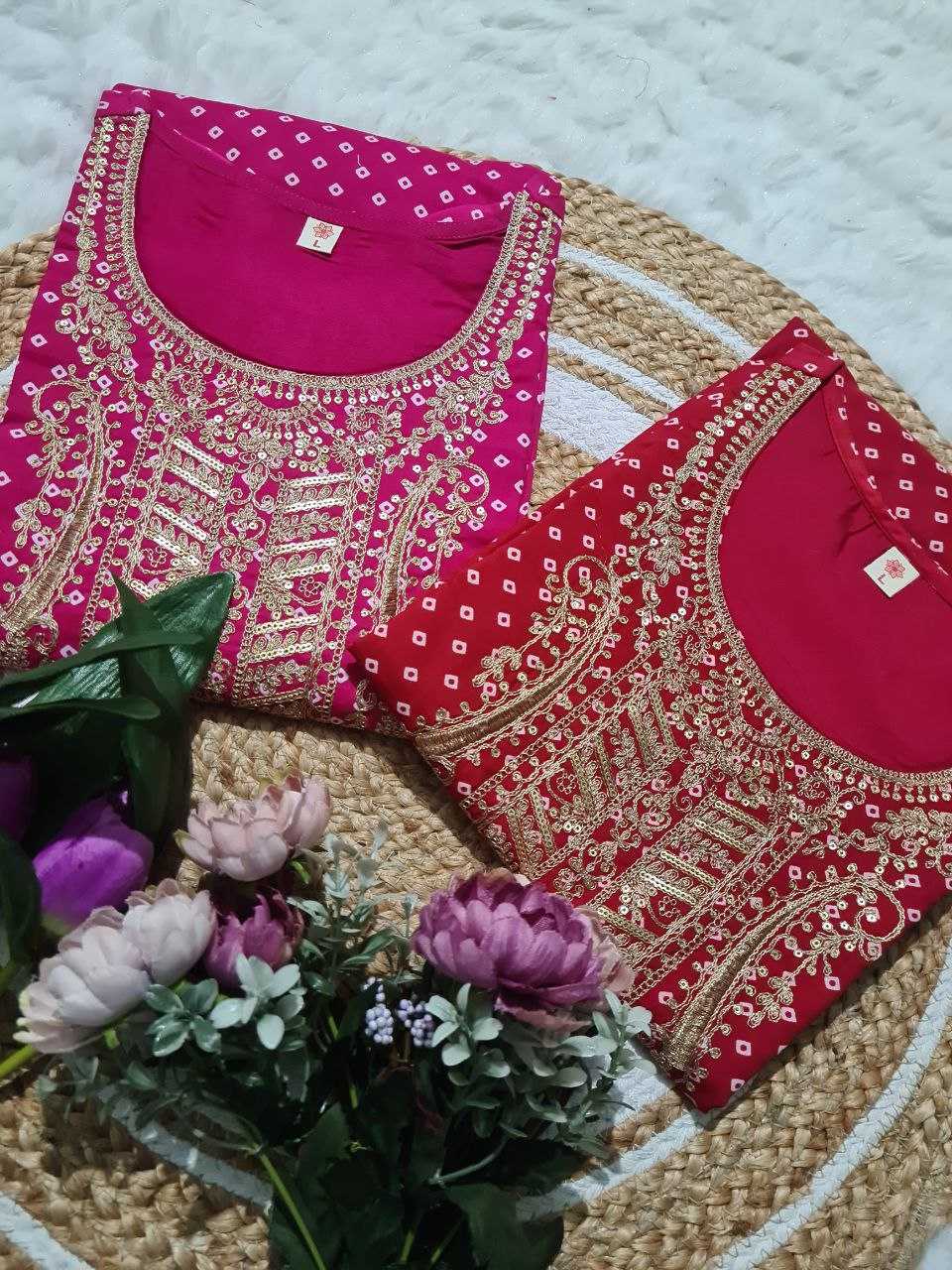 Ynf Vichitra Silk KESH529 648 Kurti Wholesale Casual Kurtis Festive Kurtis Embroidered Kurtis Manufacturer