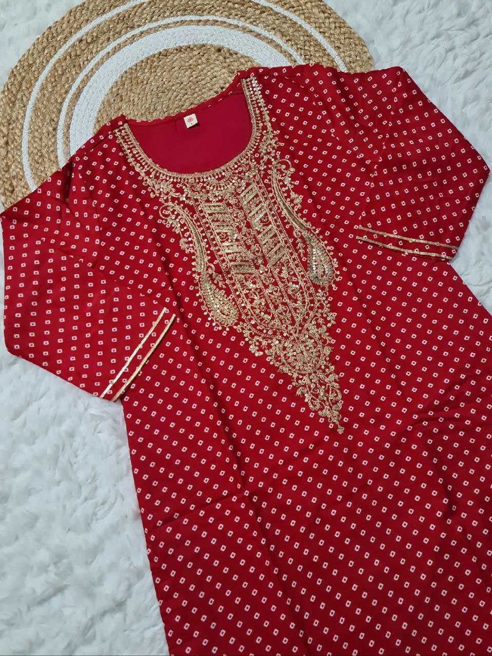 Ynf Vichitra Silk KESH529 648 Kurti Wholesale Casual Kurtis Festive Kurtis Embroidered Kurtis Manufacturer