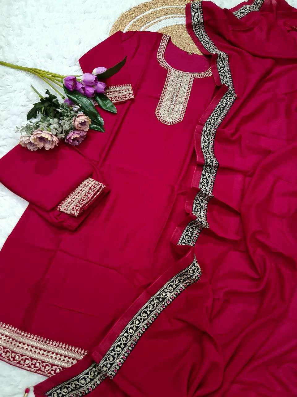 Ynf Vichitra Silk KESH529 CHHAVA 2 Suits & Dresses Wholesale Ladies Suits Embroidery Suits Party wear suits Chanderi Suit Manufacturer