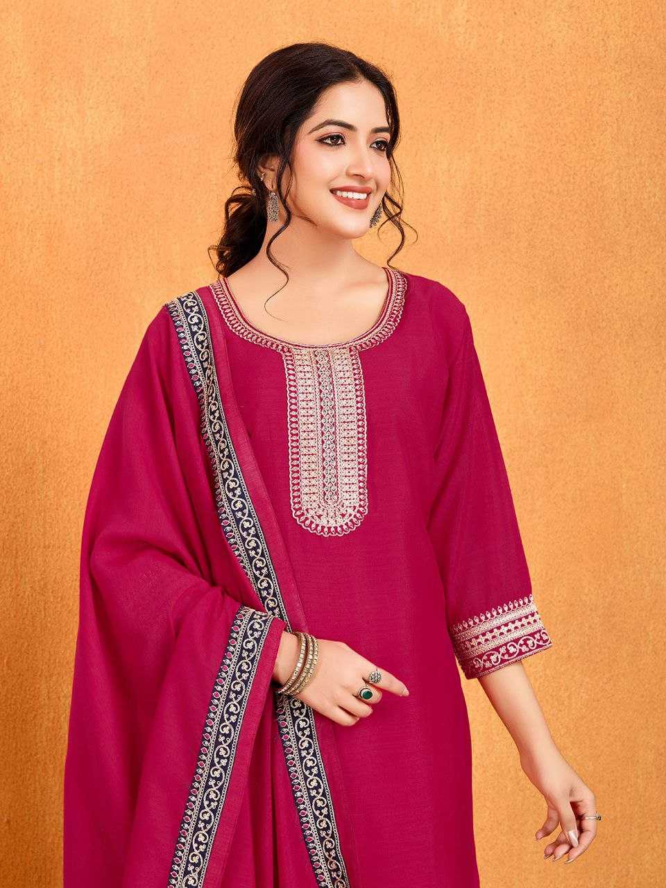 Ynf Vichitra Silk KESH529 CHHAVA 2 Suits & Dresses Wholesale Ladies Suits Embroidery Suits Party wear suits Chanderi Suit Manufacturer