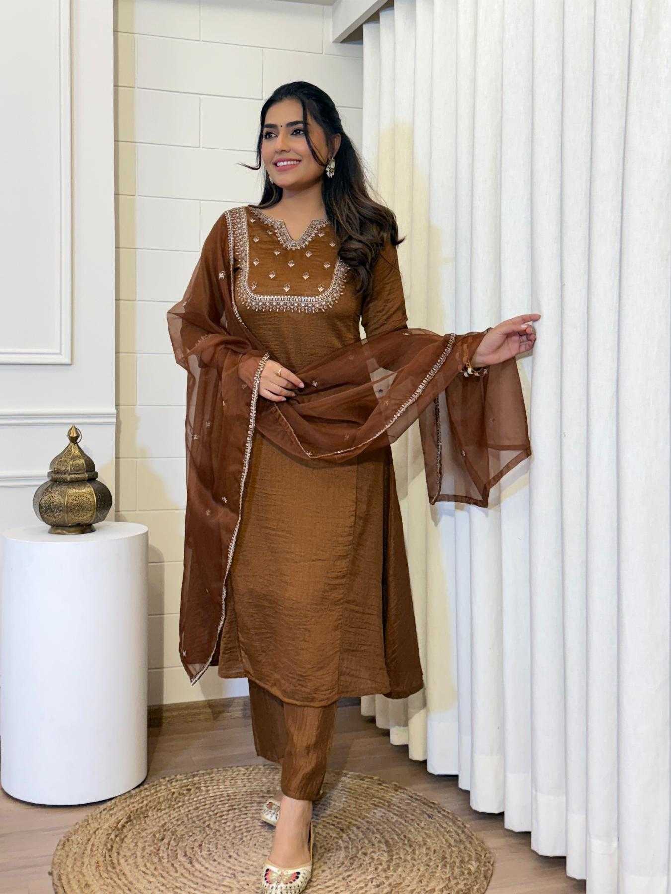 Ynf Vichitra Silk KESH545 1032 Kurti Wholesale Kurti Bottom With Dupatta Manufacturer