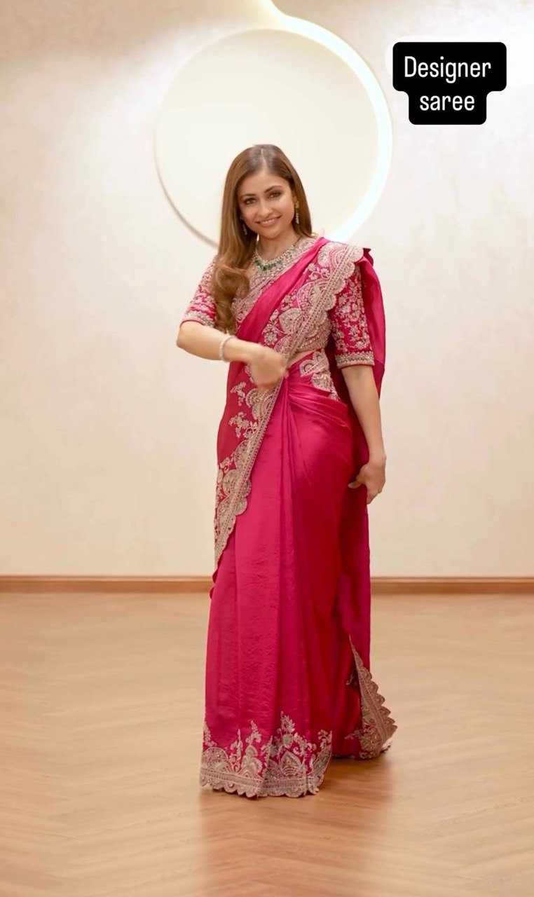 Ynf Vichitra Silk RIN133 600 Sarees Wholesale Party Wear Sarees Fancy Sarees Embroidered Sarees Manufacturer
