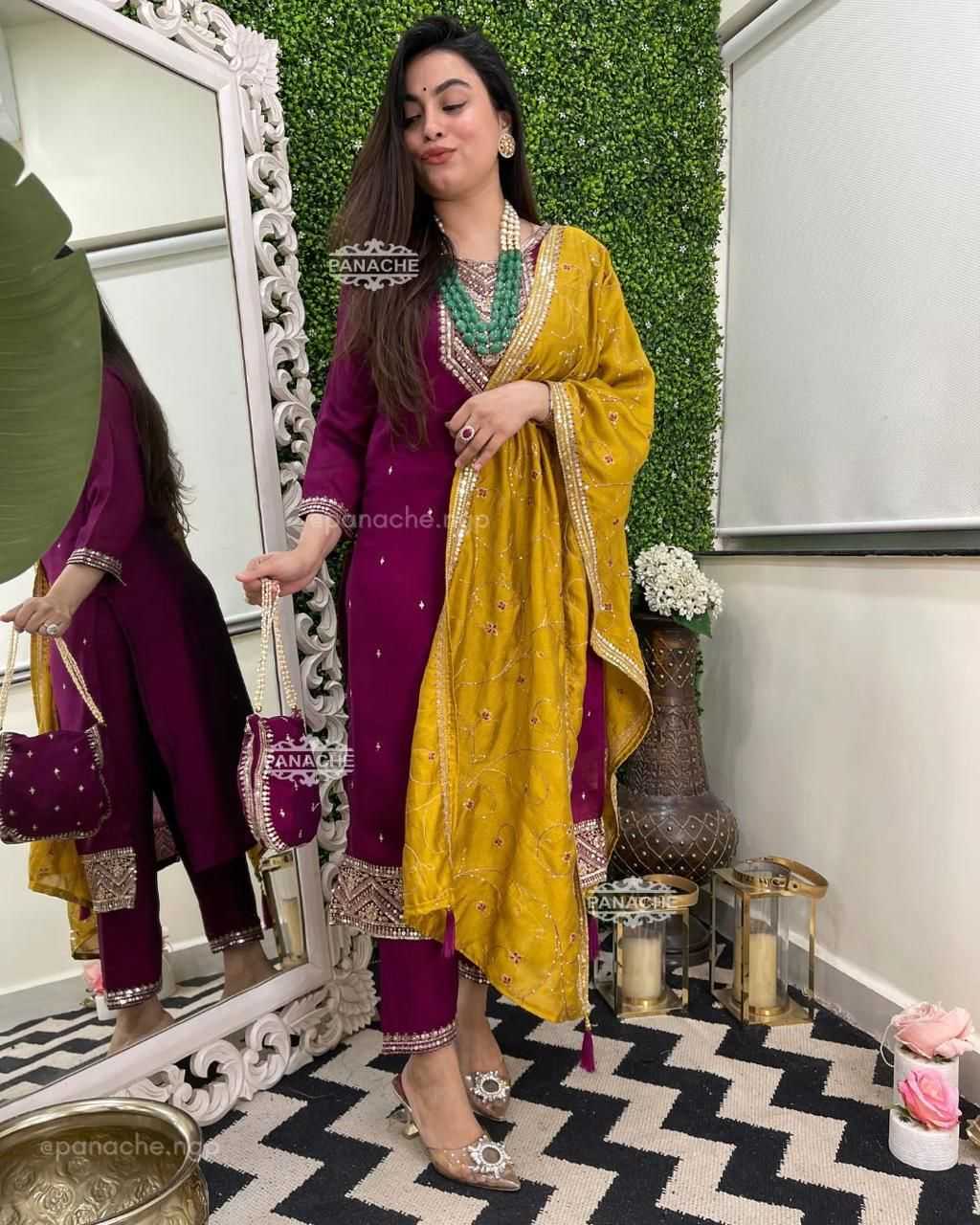 Ynf Vichitra Silk RIN222 BLUMING Kurti Wholesale Party Wear Kurtis Designer Kurtis Silk Kurtis Manufacturer