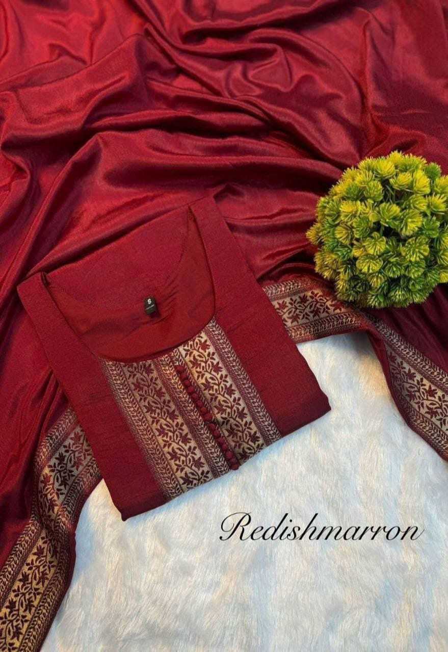 Ynf Vichitra Silk RIN222 Crepe Kurti Plus Size Collections Wholesale Party Wear Kurtis Designer Kurtis Silk Kurtis Manufacturer