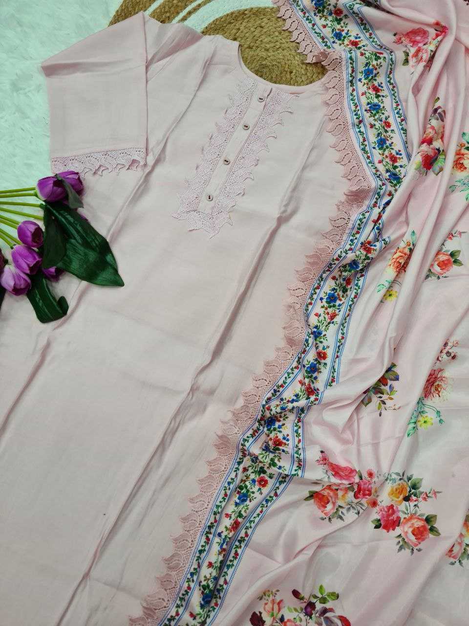 Ynf Viscose Chanderi KESH529 ESHA Suits & Dresses Wedding Collections Festive Collections Wholesale Embroidery Suits Chanderi Suit Wedding Outfits Manufacturer