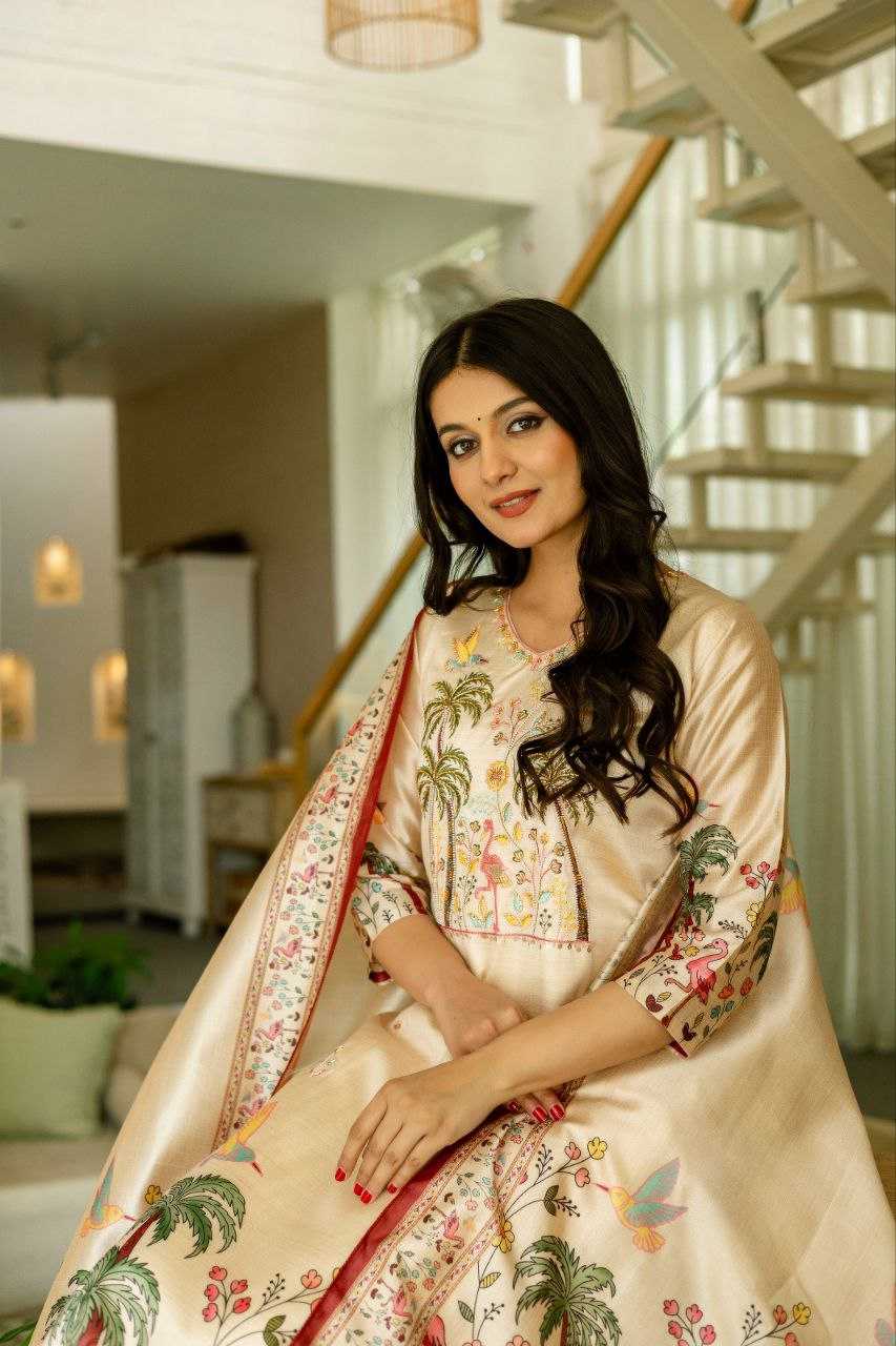 Ynf Viscose KESH529 25 Suits & Dresses Wholesale Ladies Suits Embroidery Suits Casual Dresses Manufacturer