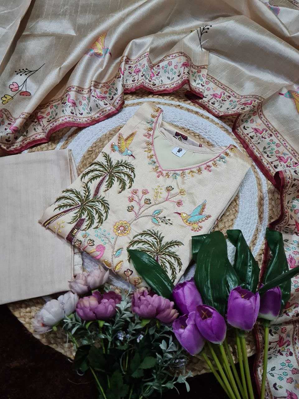 Ynf Viscose KESH529 25 Suits & Dresses Wholesale Ladies Suits Embroidery Suits Casual Dresses Manufacturer
