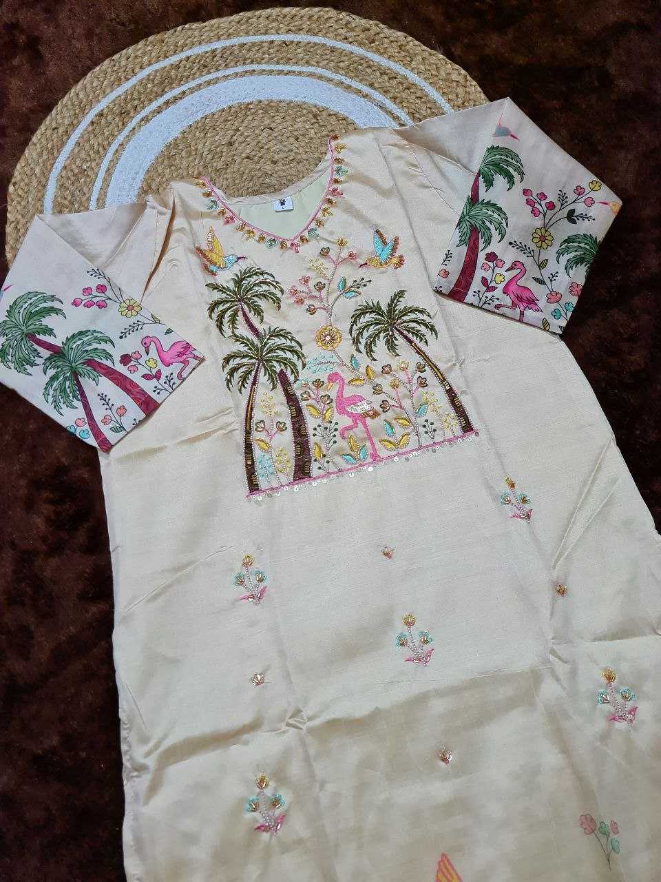 Ynf Viscose KESH529 25 Suits & Dresses Wholesale Ladies Suits Embroidery Suits Casual Dresses Manufacturer
