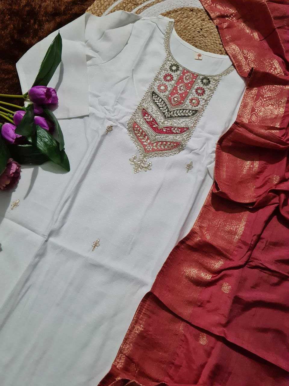 Ynf Viscose KESH529 585 Suits & Dresses Festive Collections Wholesale Ladies Suits Embroidery Suits Party wear suits Rakhi Collections Manufacturer