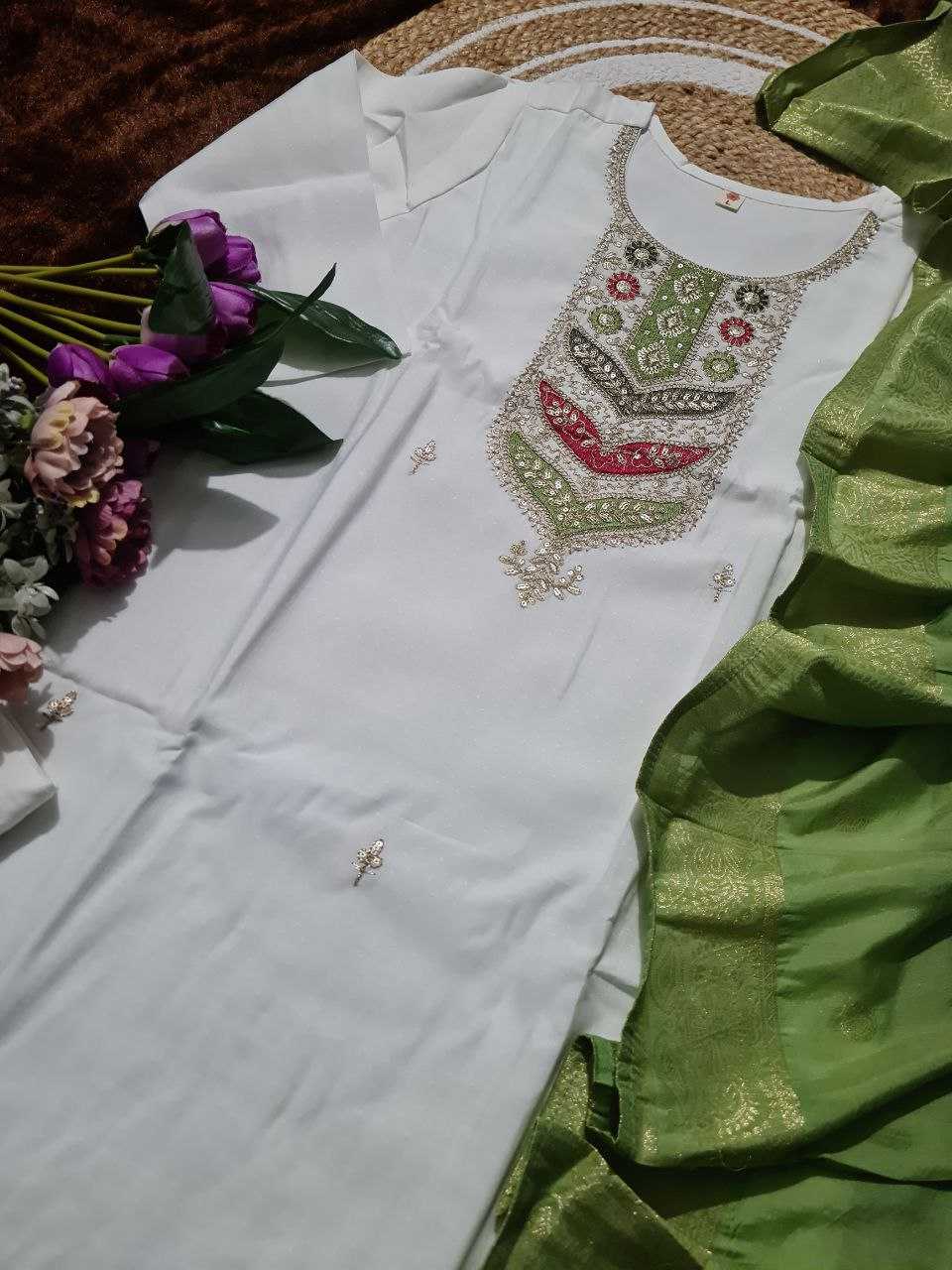 Ynf Viscose KESH529 585 Suits & Dresses Festive Collections Wholesale Ladies Suits Embroidery Suits Party wear suits Rakhi Collections Manufacturer